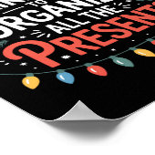 Weihnachten wird wahrscheinlich alle Geschenke org Poster (Ecke)