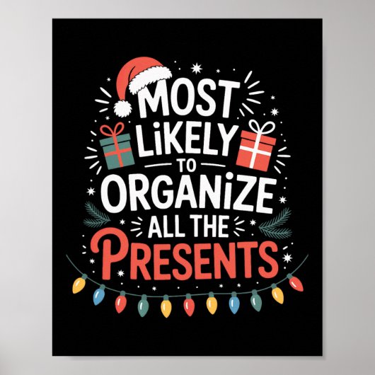 Weihnachten wird wahrscheinlich alle Geschenke org Poster (Vorne)