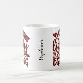 Weihnachten wird wahrscheinlich Eggnog Personalize Kaffeetasse (Mittel)