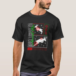 Weihnachten wird wahrscheinlich Rentierjäger-Dee e T-Shirt