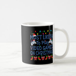 Weihnachten wird wahrscheinlich Videospiele auf Ch Kaffeetasse