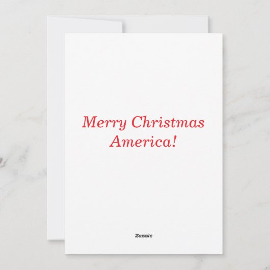 Weihnachten wird wieder groß sein Trump (Rückseite)