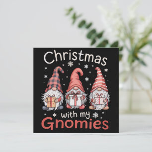 Weihnachten WIth My Gnomies Buffalo Kariert