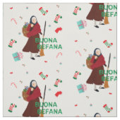 Weihnachten Witz Buona Befana Stoff (Muster)