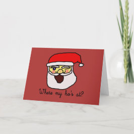 Weihnachten: Wo ist mein Freund? Feiertagskarte