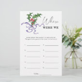 Weihnachten Wo waren wir Brautparty (Stehend Vorderseite)