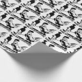 Weihnachten wollen, um Weihnachten Chanukka zu Geschenkpapier (Ecke)