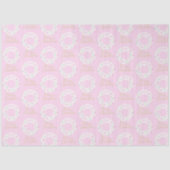 Weihnachten Wreathes Frohe Weihnachten Rosa Weihna Seidenpapier (Vorderseite)