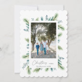 Weihnachten wünscht Boho Spruce und Fir (Vorderseite)