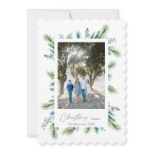 Weihnachten wünscht Boho Spruce und Fir