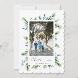 Weihnachten wünscht Boho Spruce und Fir