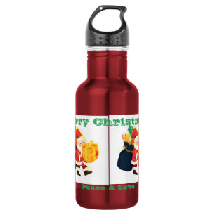 Weihnachten wünscht Drucküberraschung 18 oz Größe Edelstahlflasche