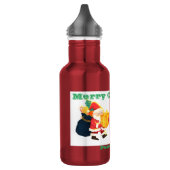 Weihnachten wünscht Drucküberraschung 18 oz Größe Edelstahlflasche (Links)