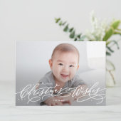 Weihnachten wünscht Editable Color Holiday Foto Ca (Stehend Vorderseite)