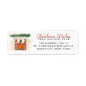 Weihnachten wünscht Fireplace Neue Zuhause Holiday (Vorne)