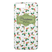 Weihnachten wünscht iPhone Case (Rückseite)