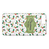 Weihnachten wünscht iPhone Case (Rückseite (Horizontal))