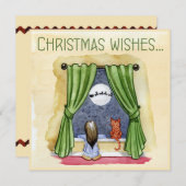 Weihnachten wünscht Kind & Kinder Weihnachten Weih (Vorne/Hinten)