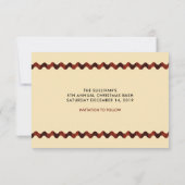 Weihnachten wünscht Kind & Kitt Cat Xmas Party Save The Date (Rückseite)