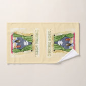 Weihnachten wünscht Niedliches Kind & Kitchen Weih Badhandtuch Set (Handtuch)