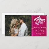 Weihnachten wünscht sich aus dem neuen Mr. und Mrs (Vorne/Hinten)