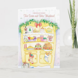 Weihnachten wünscht sich Schwester und ihrem Mann