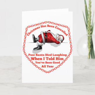 Weihnachten wurde abgesagt