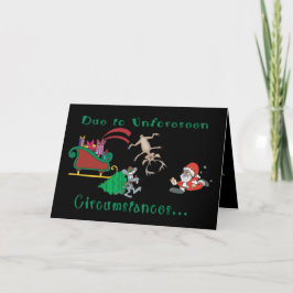 Weihnachten wurde abgesagt Weihnachten