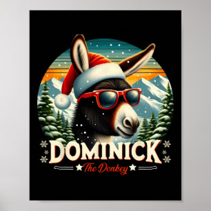 Weihnachten Xmas Dominick The Donkey Weihnachten E Poster