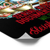 Weihnachten Xmas Entweder Weihnachtsfilme oder Ser Poster (Ecke)