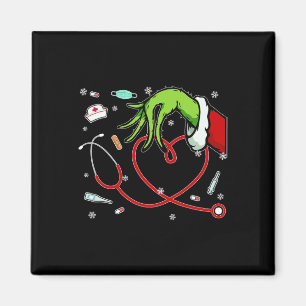 Weihnachten Xmas Herz Rn Cna Icu Schrubben Kranken Magnet