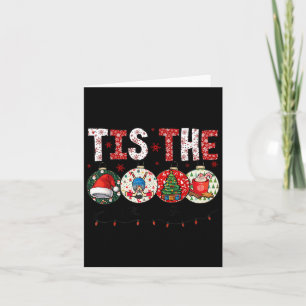 Weihnachten Xmas Vibes Hockey Fan Hockey Spieler W Karte