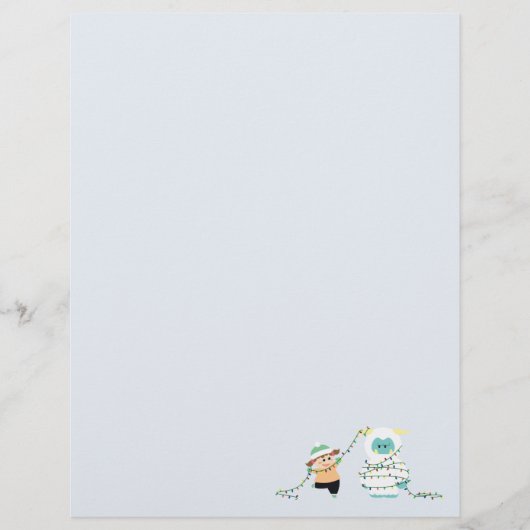 Weihnachten Yeti (Vorderseite)