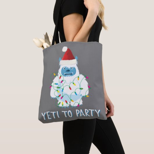Weihnachten Yeti zu Party T - Shirt Niedlich Yeti  Tasche (Von Nahem)