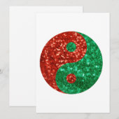 weihnachten yin yang (Vorne/Hinten)