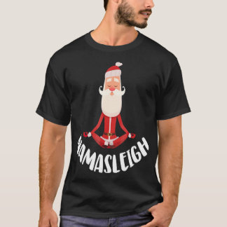 Weihnachten Yoga Namasleigh Santa Maria Assunta T-Shirt