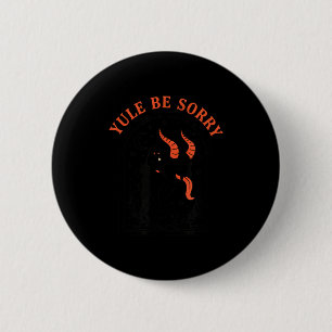 Weihnachten Yule Sei Traurig Krampus, Dunkler Kram Button