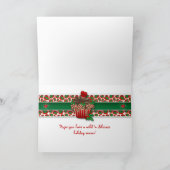 Weihnachten Zebra Leopard Herz Cupcake Ruby (Innenseite)
