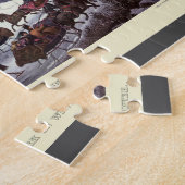 Weihnachten, Zentralpark im Winter Puzzle (Seite)