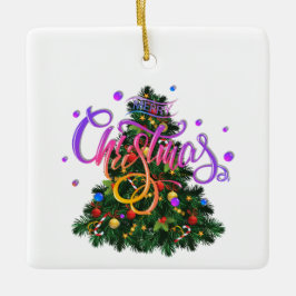 Weihnachten, Ziergegenstände 09 Keramikornament