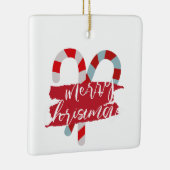 Weihnachten, Ziergegenstände mit Bonbons 06 Keramikornament (Rechts)