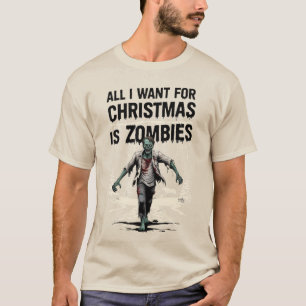 Weihnachten - Zombies zu Weihnachten T-Shirt