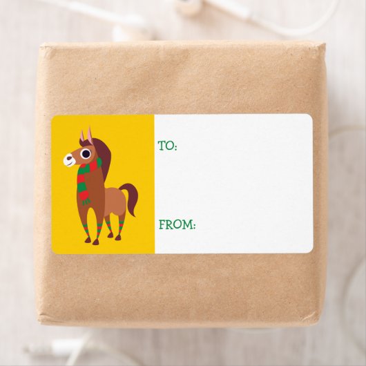 Weihnachten Zora das Pferd (Insitu)