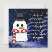 Weihnachten zu Halloween Lover's Schneegasher (Vorderseite)