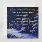 Weihnachten zu Halloween Lover's Schneegasher (Rückseite)