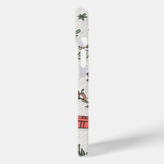 Weihnachten zu Weihnachten Case-Mate iPhone Hülle (Rückseite / Links)