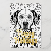 Weihnachten zum Dalmatiner