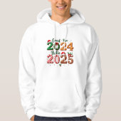 Weihnachten zum Feiertag Auf Wiedersehen 2024 Hall Hoodie (Vorderseite)