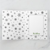 Weihnachten zum Foto Karte (Innenseite)