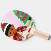 Weihnachten zum Geburtstag (4) Tischtennis Schläger (Seitenansicht)